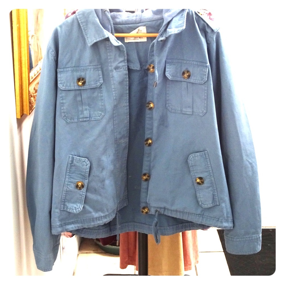 Blue jacket